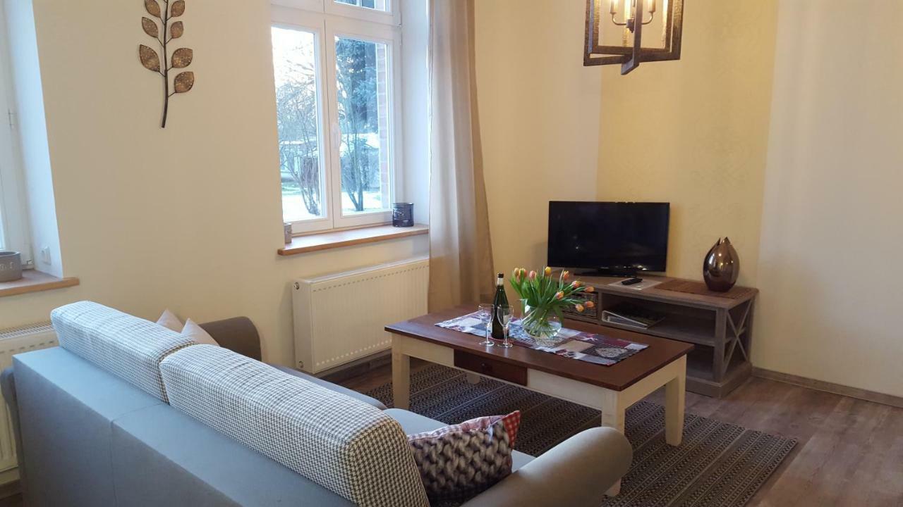 Appartement Gruener Wald à Burg Kauper Extérieur photo