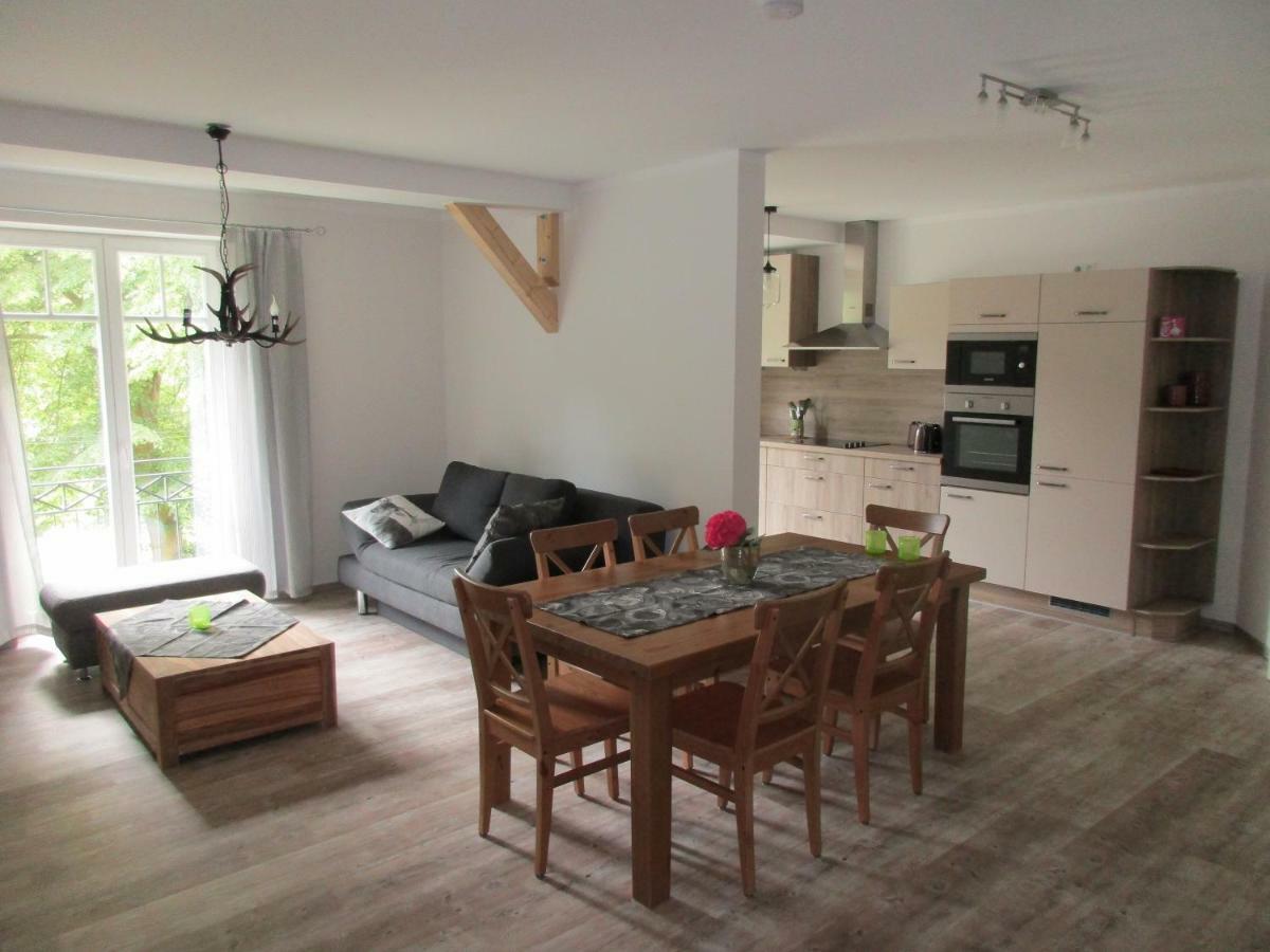 Appartement Gruener Wald à Burg Kauper Extérieur photo