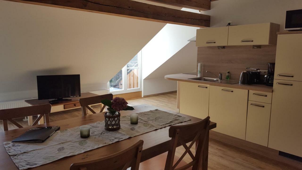 Appartement Gruener Wald à Burg Kauper Extérieur photo